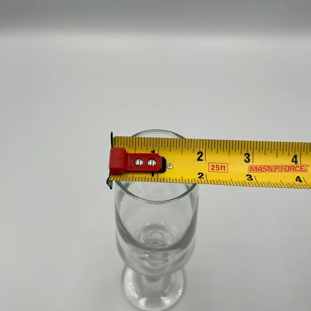 Champagne Flutes Set‎ of 5 Clear Glass Very Good Celebration Stemware